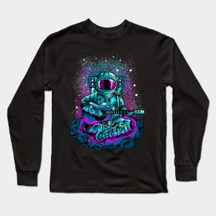 Astronaut guitarist Long Sleeve T-Shirt